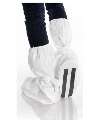 Lamineli Bot Galoşu – Tip 5B/6B Sertifikalı, Bağcıklı ve Hafif Kimyasal Koruma