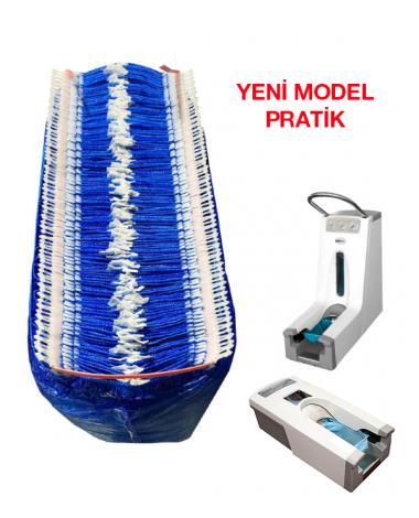 Pratik Galoşmatik Galoşu 100 Adet/Paket (Yeni Model)